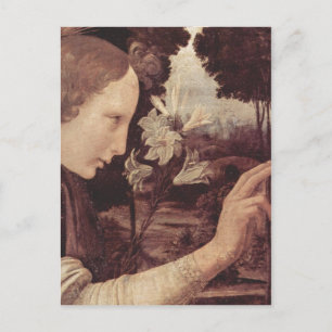 Leonardo da Vinci Verk?nan Maria, Detail: V Postkarte