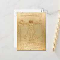Leonardo Da Vinci, Vitruvian Man, Goldener Schnitt