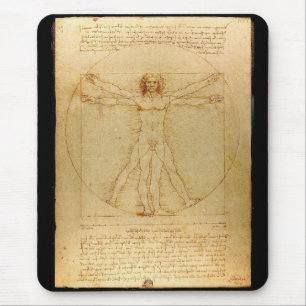 Leonardo da Vinci, Vitruvian Man Mousepad