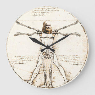 Leonardo da Vinci Vitruvian Uhr