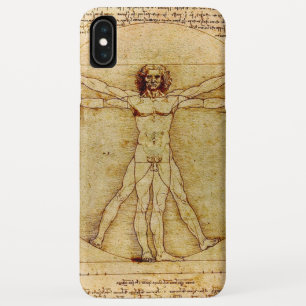 Leonardo da Vinci - Vitruvianischer Mensch Zeichnu Case-Mate iPhone Hülle