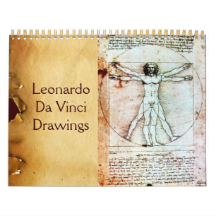 LEONARDO DA VINCI Zeichnungen 2017 Kalender
