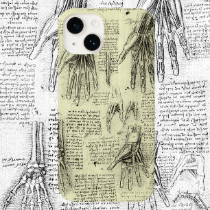 Leonardo da Vincis Anatomie der menschlichen Hand Case-Mate iPhone 14 Hülle