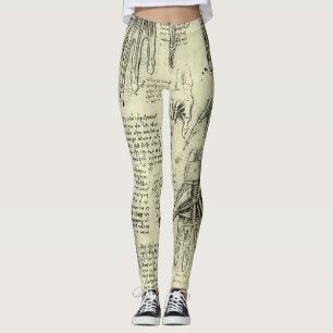 Leonardo da Vincis Anatomie der menschlichen Hand Leggings