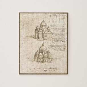 Leonardo da Vincis Architektonische Kathedrale Stu Puzzle