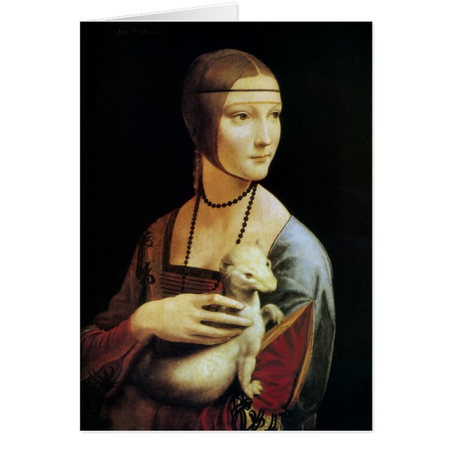 Leonardo da Vincis Dame mit dem Hermelin (Vorne)