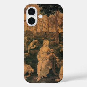 Leonardo da Vincis Die Anbetung der Könige iPhone 16 Hülle