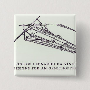 Leonardo da Vincis Entwürfe für ein Ornithopter Button