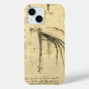 Leonardo da Vincis Flügelmaschinenkizze iPhone 15 Hülle