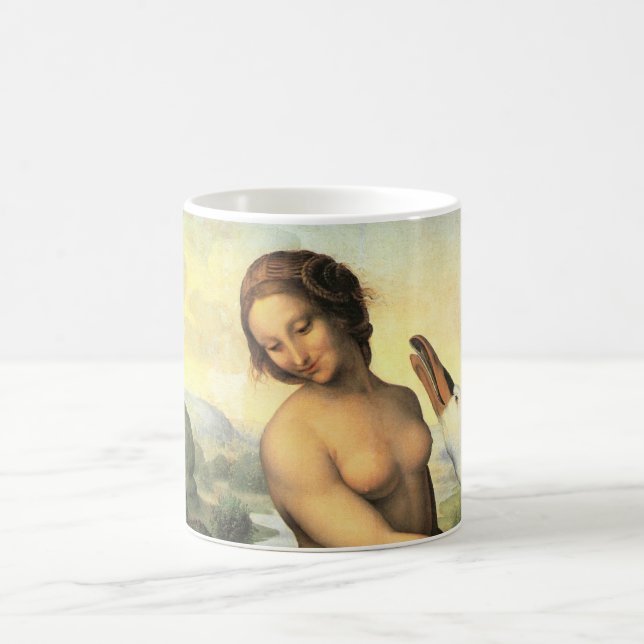 Leonardo da Vincis Leda und der Schwan Tasse (Mittel)