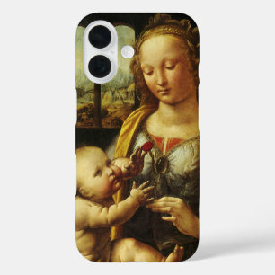 Leonardo da Vincis Madonna mit der Narbe iPhone 16 Hülle