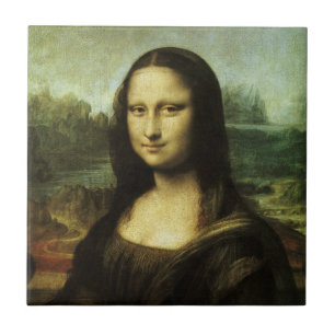 Leonardo da Vincis Mona Lisa, Kunst der Renaissanc Fliese