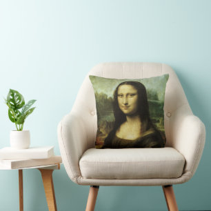 Leonardo da Vincis Mona Lisa, Kunst der Renaissanc Kissen