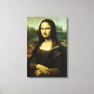 Leonardo da Vincis Mona Lisa, Kunst der Renaissanc Leinwanddruck