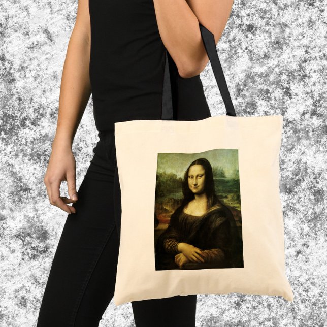 Leonardo da Vincis Mona Lisa, Kunst der Renaissanc Tragetasche (Von Creator hochgeladen)
