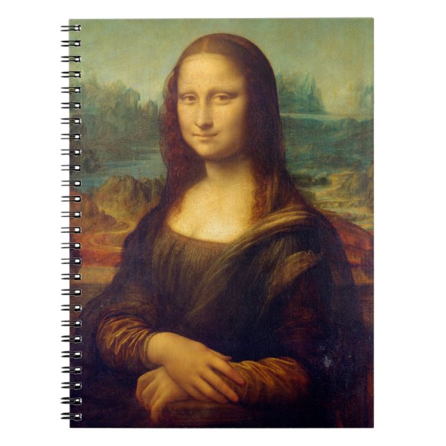 Leonardo da Vincis Mona Lisa Notizblock (Vorderseite)