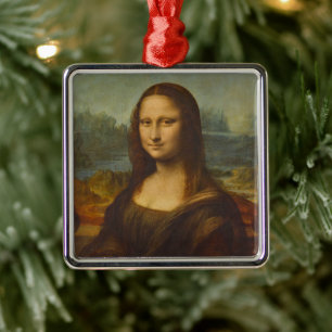 Leonardo da Vincis Mona Lisa, Renaissance-Kunst Ornament Aus Metall