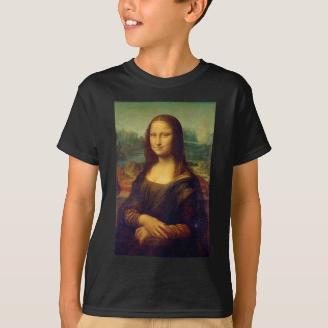 Leonardo da Vincis Mona Lisa T-Shirt (Vorderseite)