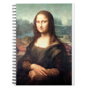 Leonardo da Vincis Portrait der Mona Lisa Notizblock