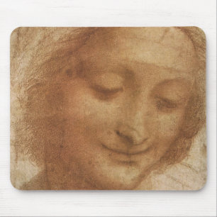 Leonardo da Vincis Portrait der Saint-Anne-Studie Mousepad