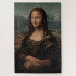 Leonardo da Vincis Portrait von Mona Lisa Poster T Puzzle