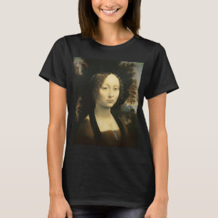 Leonardo da Vincis Porträt der Ginevra Benci T-Shirt