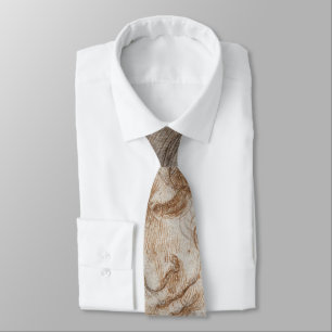 Leonardo da Vincis Studie des Leiters von Leda Krawatte