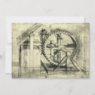Leonardo da Vincis Treadmill Powered Crossbow