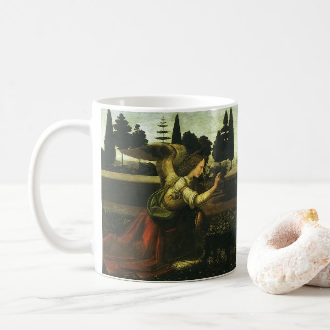 Leonardo da Vincis Verkündung des Herrn Tasse (Mit Donut)