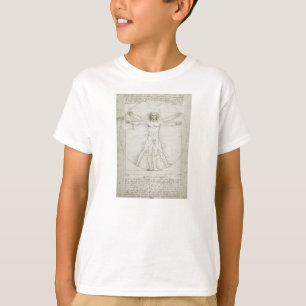 Leonardo da Vincis Vitruvianischer Mann T-Shirt