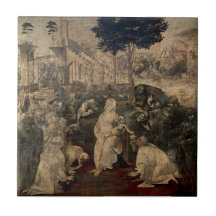 Leonardo da Vincis zeitliche Bewunderung der Magi