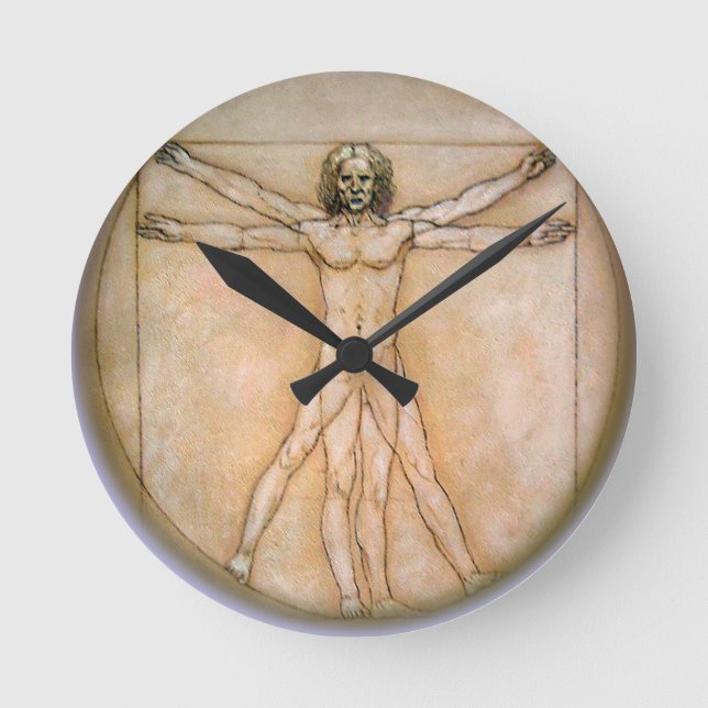 Leonardo Davinci Uhr (Vorderseite)