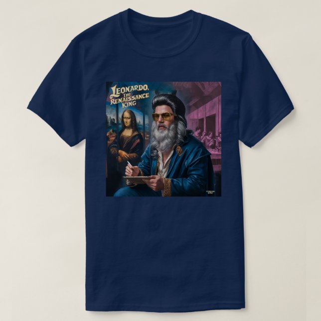 Leonardo, der König der Renaissance T-Shirt (Design vorne)