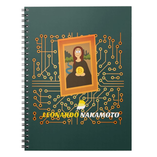 Leonardo Nakamoto Notizblock (Vorderseite)