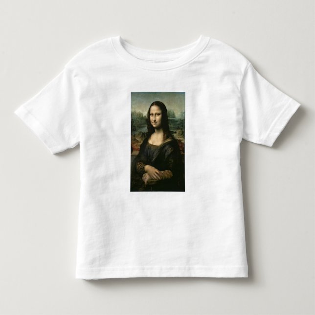 Leonardo Vinci | Mona Lisa, c.1503-6 Kleinkind T-shirt (Vorderseite)