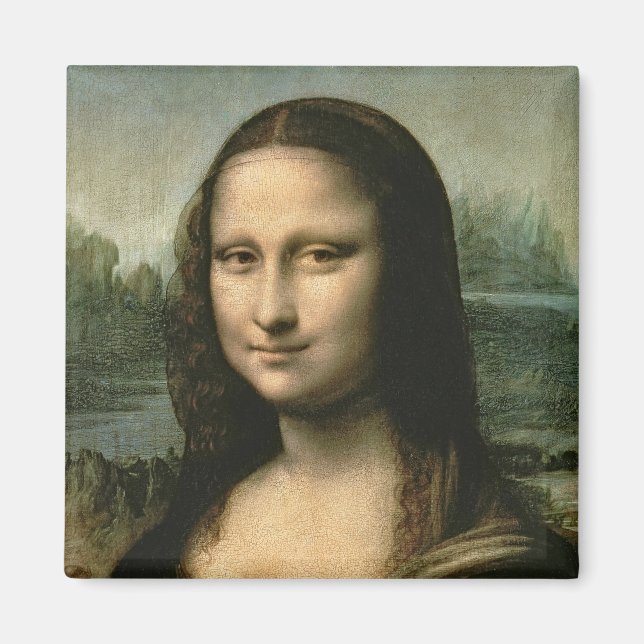 Leonardo Vinci | Mona Lisa, c.1503-6 Magnet (Vorne)
