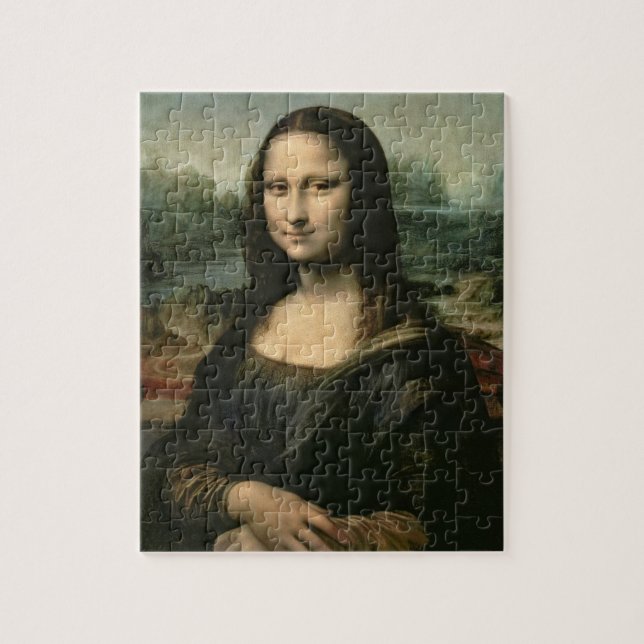 Leonardo Vinci | Mona Lisa, c.1503-6 Puzzle (Vertikal)