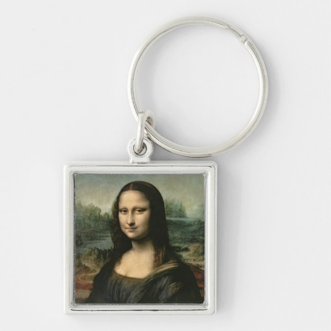 Leonardo Vinci | Mona Lisa, c.1503-6 Schlüsselanhänger (Vorne)