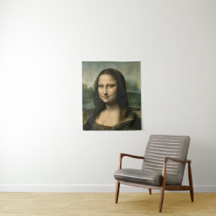 Leonardo Vinci   Mona Lisa, c.1503-6 Wandteppich