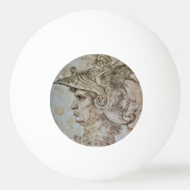 Leonardos Helmeted Warrior Ping Pong Ball Tischtennisball