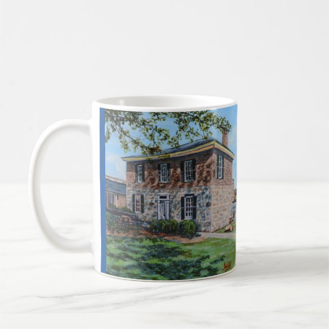 Leonardtown Old Jail Museum Besucherzentrum Cup Kaffeetasse (Links)
