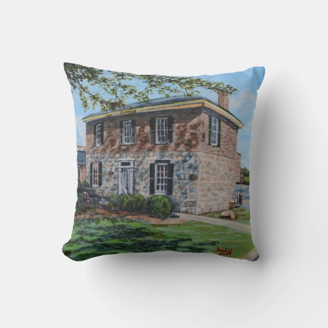Leonardtown Old Jail Museum Besucherzentrum Pillow Kissen (Vorderseite)