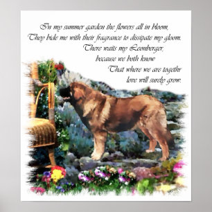 Leonberger Art Print Poster