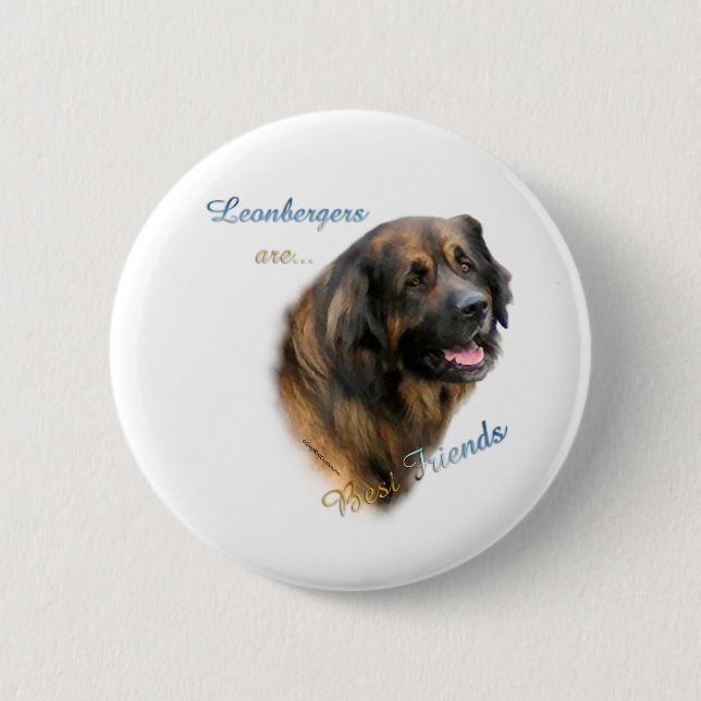Leonberger Best Friend 2 - Button (Vorderseite)