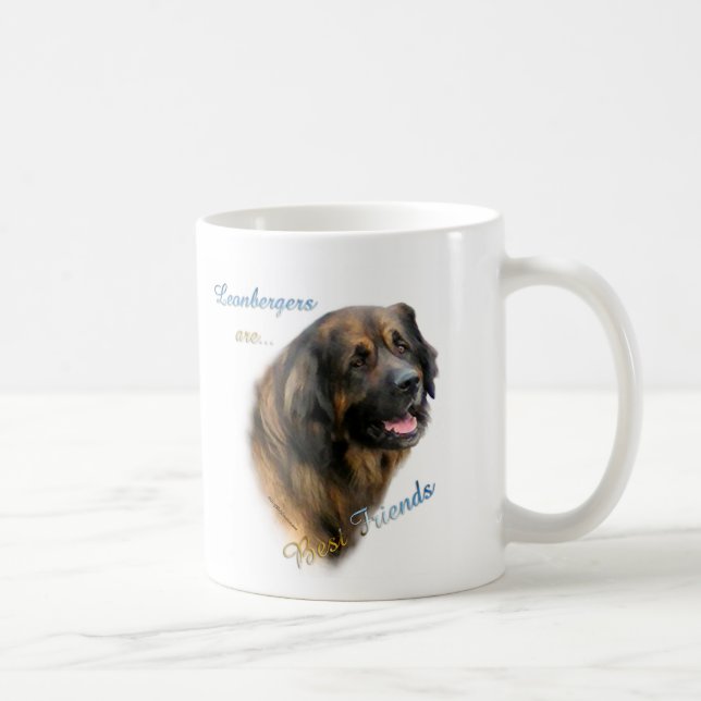 Leonberger Best Friend 2 Kaffeetasse (Rechts)