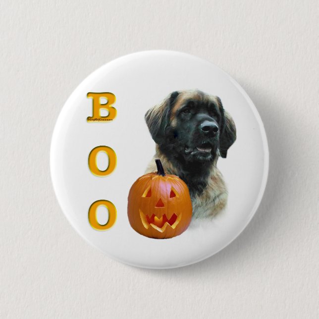Leonberger Boo Button (Vorderseite)
