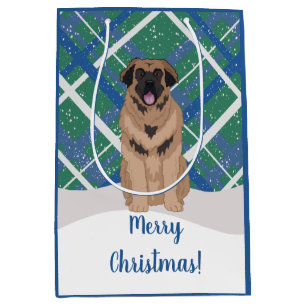 Leonberger Christmas Mittlere Geschenktüte