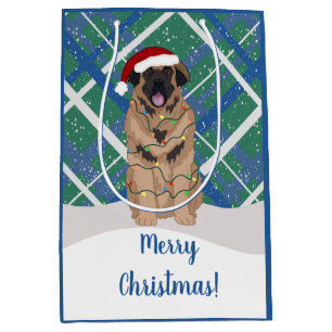 Leonberger Christmas Mittlere Geschenktüte