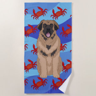 Leonberger Crabs Strandtuch