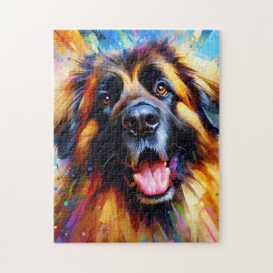 Leonberger Dog Acrylic Print Dog Lover Geschenk Puzzle